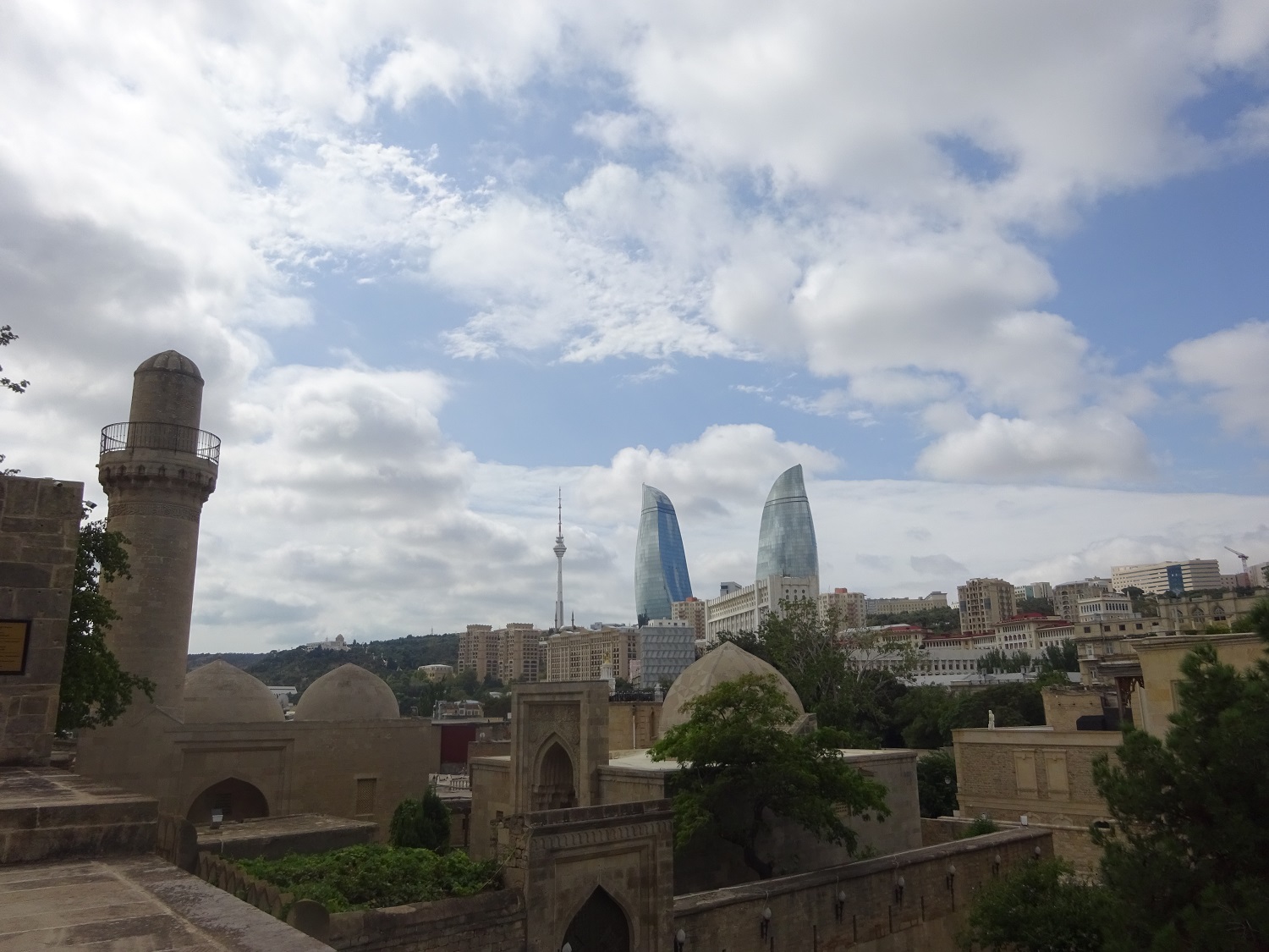 Баку. иллюстрация